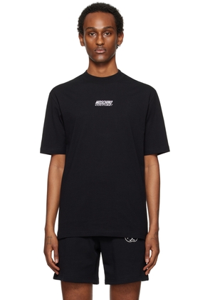 Moschino Black Embroidered T-Shirt
