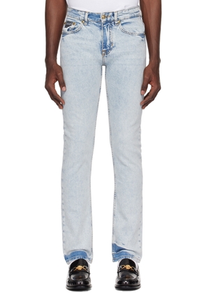 Versace Jeans Couture Blue Slim-Fit Jeans