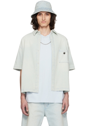 AMBUSH Blue Hardware Denim Shirt
