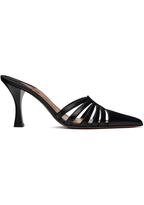 Paris Texas Black Nadia Mules