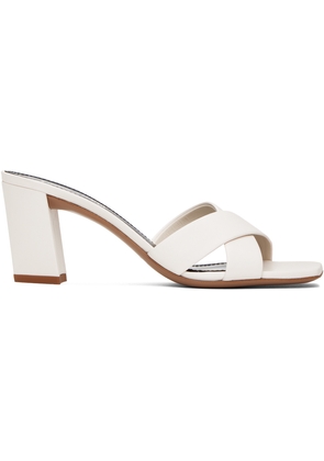 Paris Texas White Dafne 70 Mules