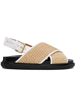Marni Tan Fussbett Sandals