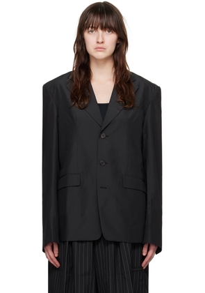lesugiatelier Black Cutout Blazer