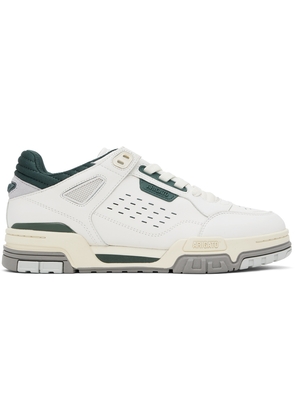 Axel Arigato White & Green Onyx Sneakers