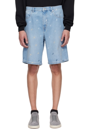 Axel Arigato Blue Miles Denim Shorts
