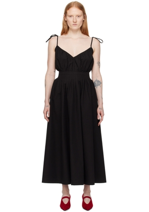 Le Petit Trou Black Sarah Maxi Dress
