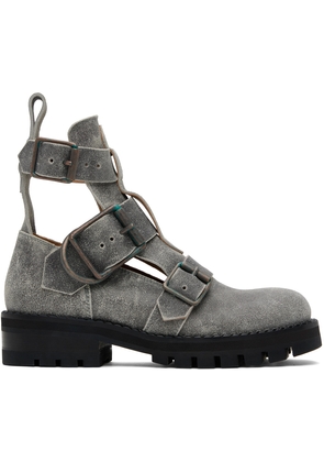 Vivienne Westwood Gray Rome Boots