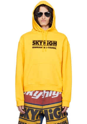 Sky High Farm Workwear Yellow Print Hoodie
