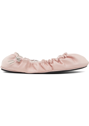 Rombaut Pink Aura Ballerina Flats