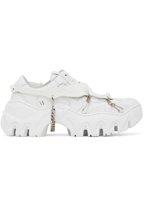 Rombaut White Boccaccio II Harness Sneakers
