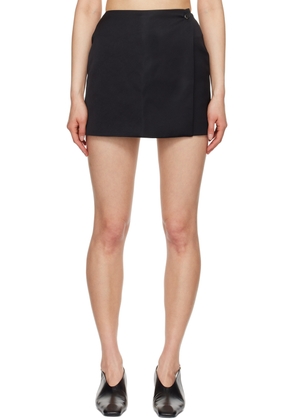 Nanushka Black Svana Skort