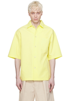 Nanushka Yellow Caspian Shirt