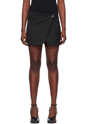 Coperni Black Tailored Miniskirt