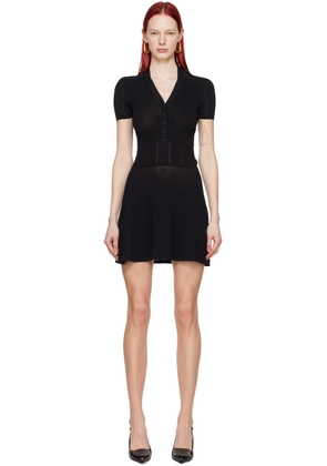JACQUEMUS Black Les Classiques 'La mini robe Yauco' Minidress