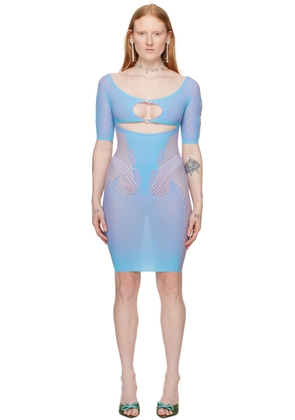 Poster Girl Blue Archer Minidress