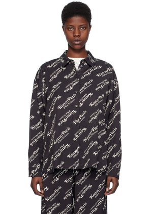 Kenzo Black Kenzo Paris Verdy Edition Shirt