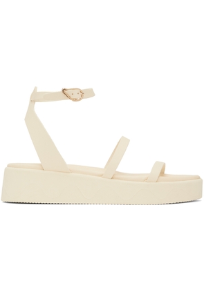 Ancient Greek Sandals Off-White Nassida Sandals