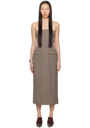 Beaufille Brown Callie Maxi Dress