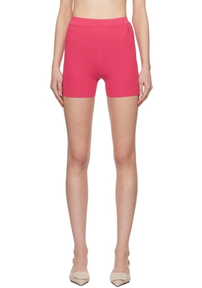 JACQUEMUS Pink Les Classiques 'Le Short Pralu' Shorts