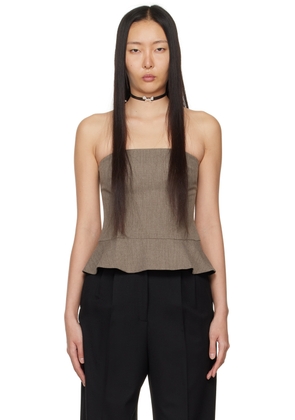 Beaufille Brown Francis Tank Top