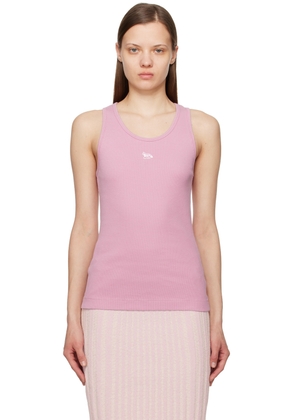 Maison Kitsuné Pink Baby Fox Tank Top