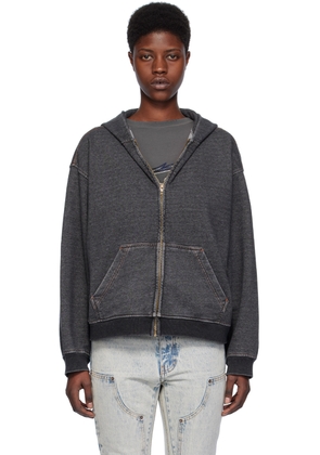 We11done Black Faded Hoodie