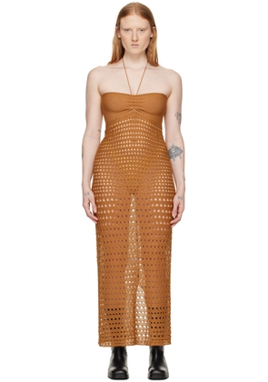 Gimaguas Brown Marula Maxi Dress