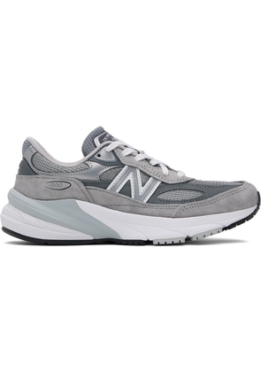 New Balance Gray Made In USA 990v6 Sneakers