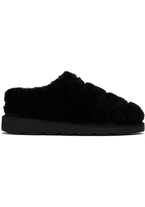 Canada Goose Black Porteau Shearling Mules