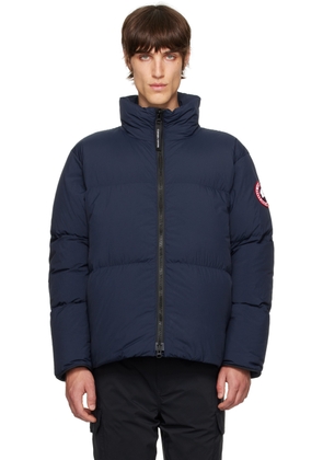 Canada Goose Navy Lawrence Puffer Down Jacket