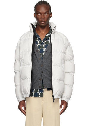 Moncler Gray Jouglar Short Down Jacket