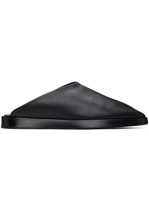 Fear of God Black Backless Mules