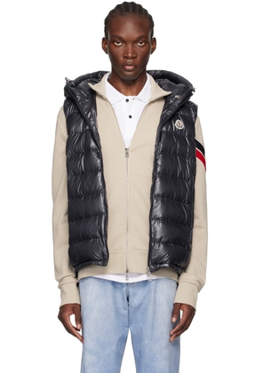 Moncler Navy Barant Down Vest