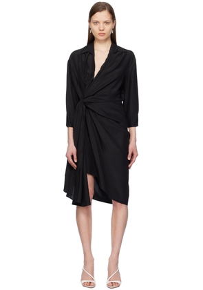 Gauge81 Black Miya Minidress