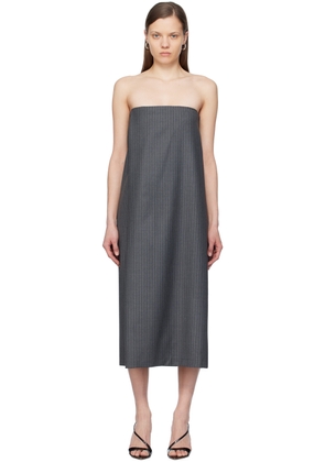 Gauge81 Gray Sidi Midi Dress