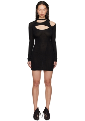 Ottolinger Black Cutout Minidress
