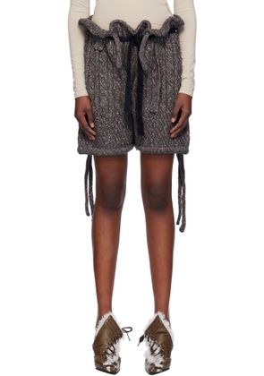 Ottolinger Multicolor Knit Shorts