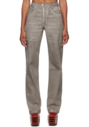 Rick Owens DRKSHDW Gray Porterville Geth Jeans
