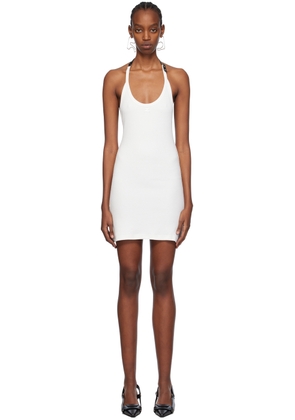 Courrèges White Holistic Buckle 90's Minidress