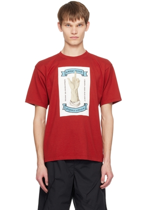 UNDERCOVER Red Graphic T-Shirt