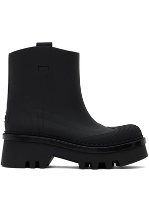 Chloé Black Raina Rain Boots