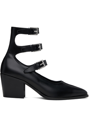 Juun. J Black Mary Jane Heels