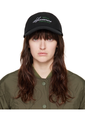 A. P.C. Black JJJJound Edition 'Hôtel Souvenirs' Cap