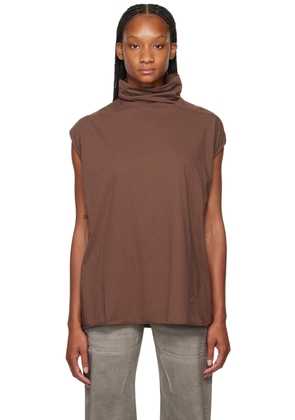 Rick Owens DRKSHDW Brown Edfu Tank Top