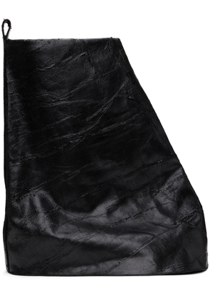 Rick Owens DRKSHDW Black Porterville Low Fetish Boots