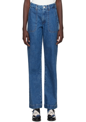 A. P.C. Indigo Seaside Jeans