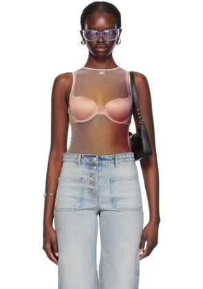 Courrèges Beige Aura Bodysuit
