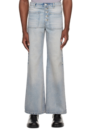 Courrèges Blue Multiflex Jeans