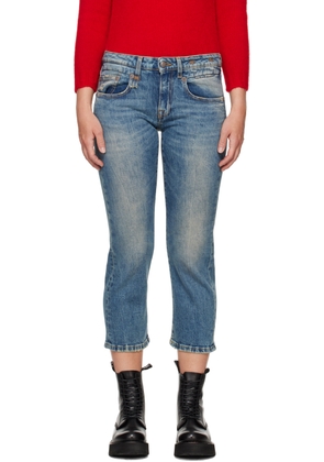 R13 Blue Boy Straight Jeans