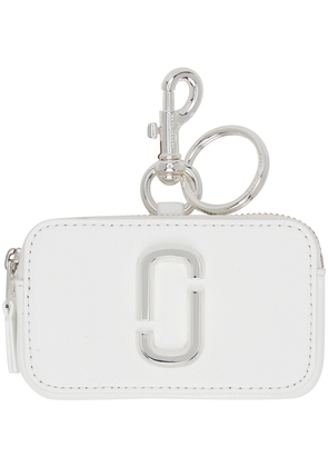 Marc Jacobs White 'The Nano Snapshot Charm' Coin Pouch